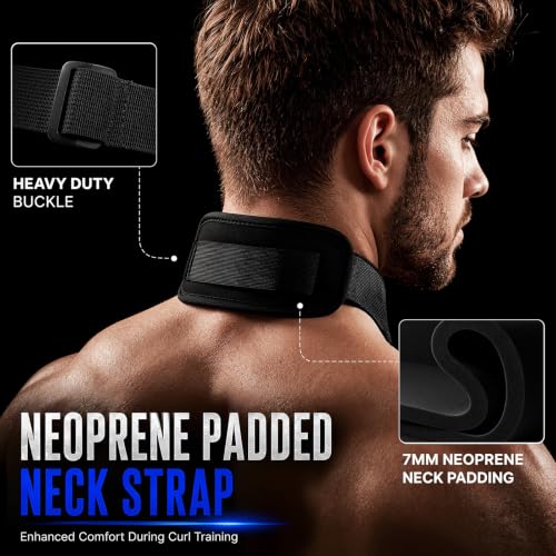 Arm Blaster Bicep Curl with Neoprene Padding, Adjustable Aluminum Bicep Curl Isolator, Bicep Blaster Arm Trainer for Weight Lifting Bodybuilding Home Gym Workout - color: Blue