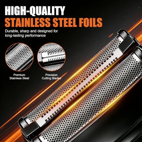 Replacement Foil Cutters for Remington Titanium-X F4900 F5800 F7800,2-Pack - color: 2 Pcs