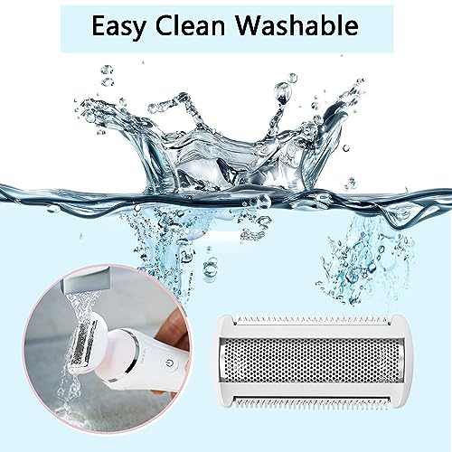 2 Pack BRL140 Replacement Shaver Foil Head Compatible with Philips Women's Electric Shaver BRL140 BRL130 Wet and Dry