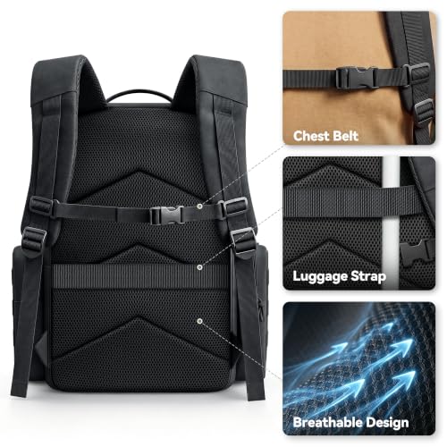 TILYMOL Military Tactical Backpack for Men & Women, 30L Assault Pack - color: Black Camo, size: 30L