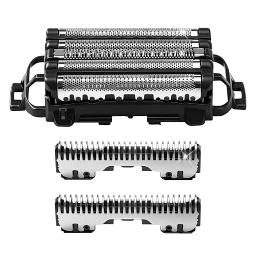 WES9032P Compatible with Panasonic arc 5 Replacement Blades,Outer Foil and Inner Blade Set WES9032P,ES-LV65 Replacement Blades and Foil Fit for Panasonic ARC5 Electric Razor for Men（1PACK） - size: 1 Count (Pack of 1)