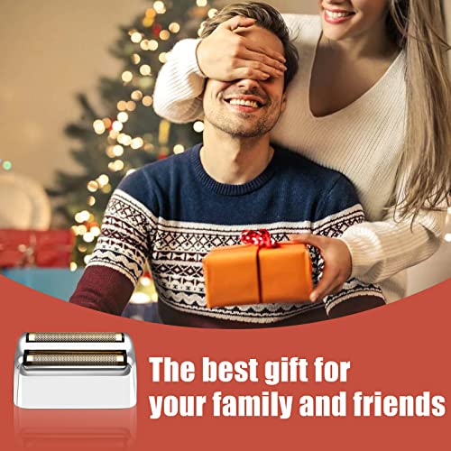 Shaver Replacement Foil & Cutters Compatible with BaBylissPRO Barberology Double FXFS2(Silver) - color: 1PC Silver