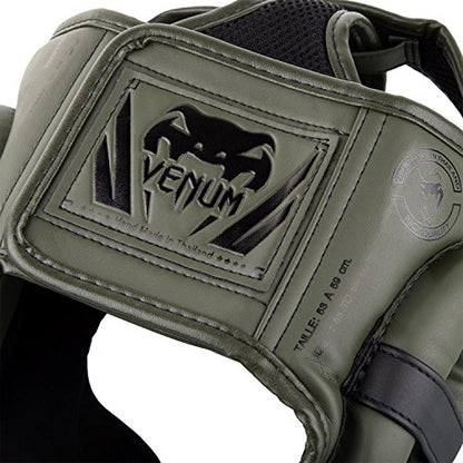 Venum Elite Headgear - color: Black/Gold