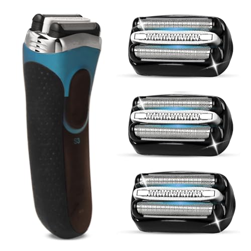 3 Pack 32B S3 Electric Replacement Heads for All Series 3 Shavers, Suitable for S3 3040s 3080s-4 370cc 3070cc 3000s 3010, 3090cc Etc. - size: 32B - 3Pack