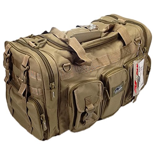 22" 2600cu.in. NexPak Tactical Duffel Range Bag TF122 TAN - color: Tan
