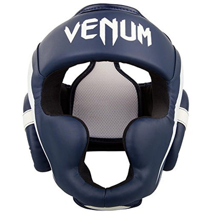 Venum Elite Headgear - color: White/Gold
