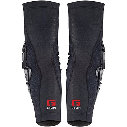 G-Form Elite Elbow Guards(1 Pair), Black Topo, Adult Medium