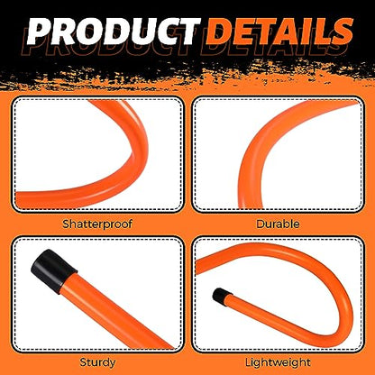 Wettarn 30 Pcs 6" Speed Agility Training Hurdles - color: Orange