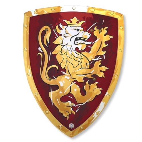 Liontouch - Foam Shield for Kids - Large Knight Shield, Red, Age 3-8 - color: Red, size: Large
