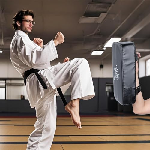 EupHHonycs 2 Pack Muay Thai Pad for Training Boxing Equipment Kicking Punching Shield Muay Thai Kickboxing Training Pad for MMA, Martial Arts, Karate, Taekwondo, Punching, Foot, Knee and Elbow Target