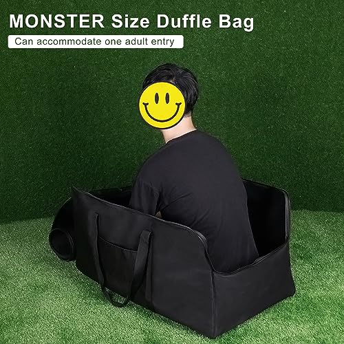 160L Extra Large Travel Duffle Bag - Heavy Duty Sports Gym Equipment Bag