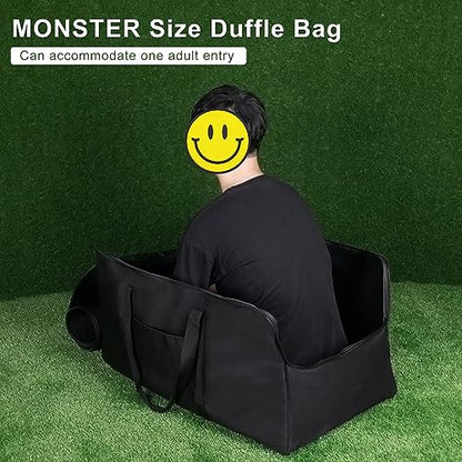 160L Extra Large Travel Duffle Bag - Heavy Duty Sports Gym Equipment Bag