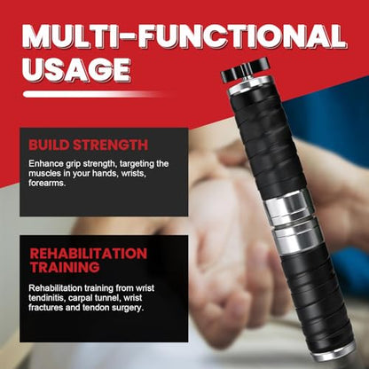 Portable Forearm Strengthener, Forearm Trainer Grip Strength Trainer