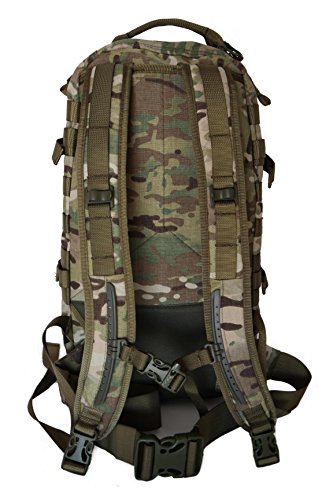 Military 26L ILBE Style Tactical Assault Patrol Molle Backpack (MULTICAM) - color: Multicam