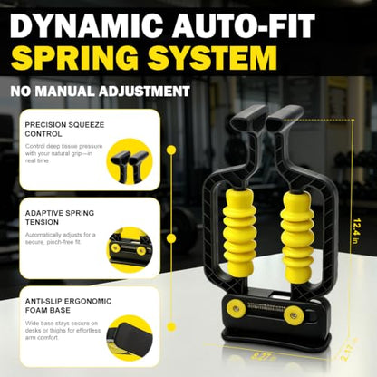 Arm Massager & Forearm Massager, Adaptive Spring System for Muscle Relief