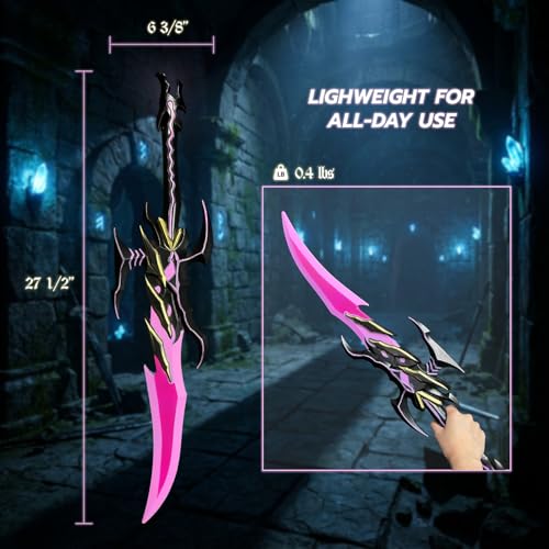 Fang Foam Prop Set for Cosplay, Display & LARP, Non-Functional Costume Accessory Designed for Role Play - style: Antares Dagger
