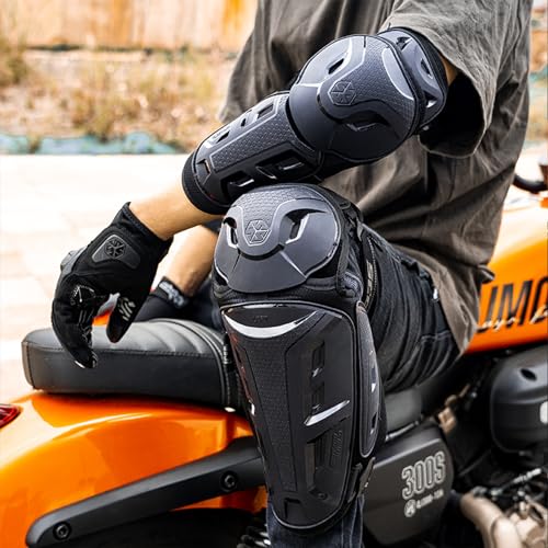 Scoyco Motorcycle Knee and Elbow Pads CE Level 1 Shin Guard Protective Gear