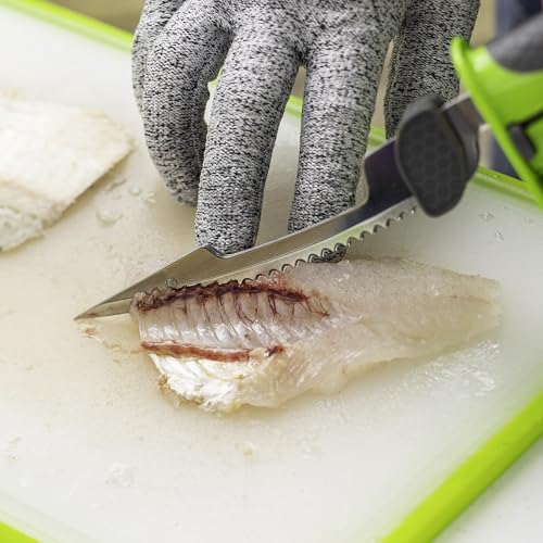 Smith’s 51264 – 4.5” Replacement Flex Fillet Blade - Electric Knife – Stainless Steel – Protective Sheath – Skinning, Filleting, Carving – Electric Fishing & Hunting Knife Blade