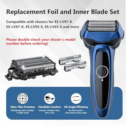 WES9032P Shaver Replacement Blades for Panasonic arc 5 5-Blade Shavers - color: 1 Pack
