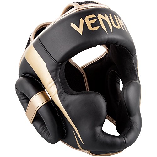 Venum Elite Headgear - color: Black/White