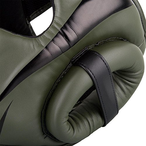 Venum Elite Headgear - color: Black/Gold
