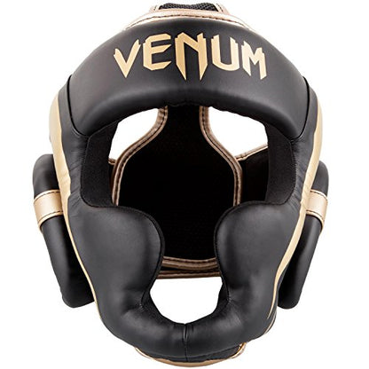 Venum Elite Headgear - color: Black/White