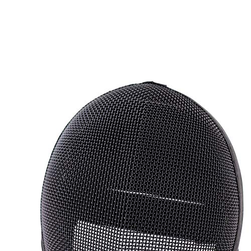 LEONARK Armoury Hema Helmet- Fencing Coach Mask - CE 350N Certified National Grade Masque - Fencing Protective Gear with Storage Bag - color: FIxed, size: Medium