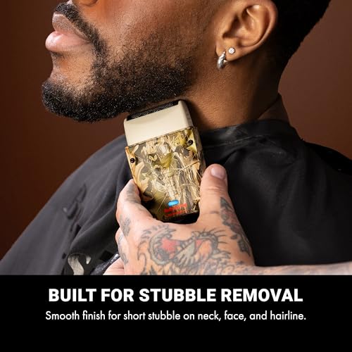 BaBylissPRO High-Performance Compact LO-PROFX Shavers for Men - color: Camo, style: Shaver and Base