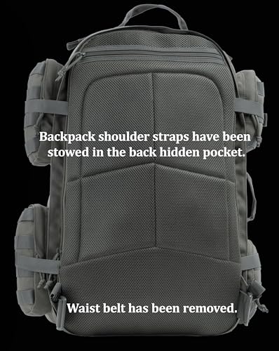 Large Tactical Backpack Bag 55L - color: Olive Drab