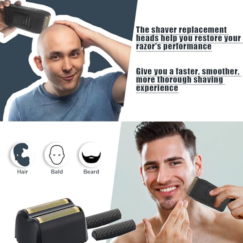 Shaver Foil Head Cutter Replacement for Wahl Vanish Shaver, Black - color: 1 Pack