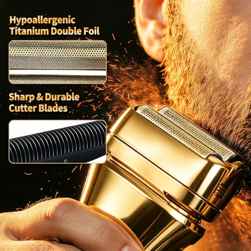 Double Replacement Foil for BaBylissPRO FXONE BlackFX Foil Stick Shaver - color: Gold