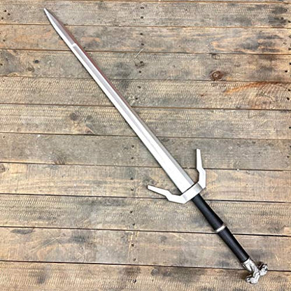 41 inch Medieval Foam Sword - Two Hand Sword for Witcher Hunting - color: Twin Wolf