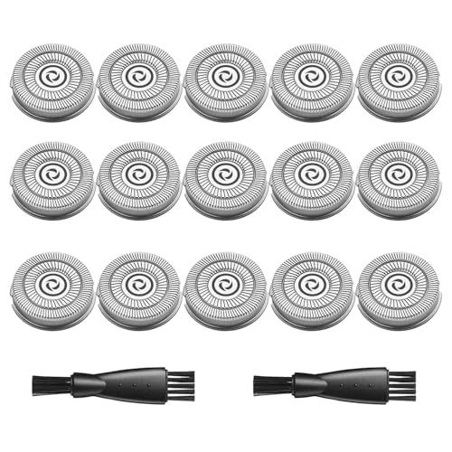 15PCS SHPAVVER Replacement Blades for SHPAVVER Electric Shaver RS8993 - size: 15 Count