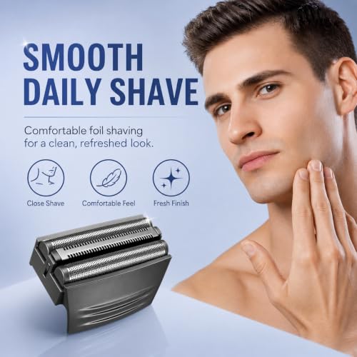 Shave Foil & Cutters Blade Compatible with Remington F4900 F5800 F7800 Head - color: 2 Pcs Black