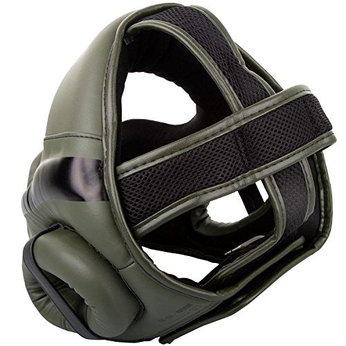 Venum Elite Headgear - color: Black/Gold