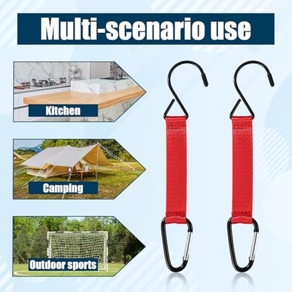 XIHIRCD Fence Hooks - color: Red