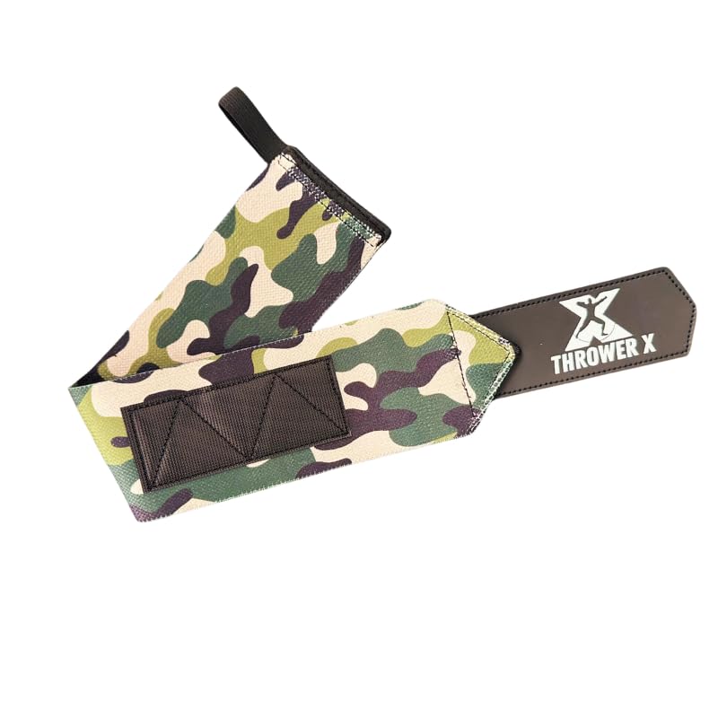 Shot Put Wrist WRAP Thrower X Wrist WRAP - color: GREEN