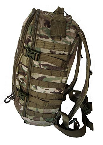 Military 26L ILBE Style Tactical Assault Patrol Molle Backpack (MULTICAM) - color: Multicam