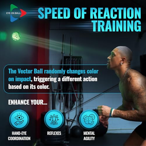 Vector Ball S Impact Color-Changing Neuro-Visual Reaction Ball