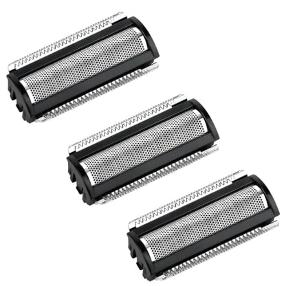 3Pcs Shaver Replacement Foil Blade Compatible with MANSCAPED Lawn Mower 5.0 - color: Black 3 Pcs