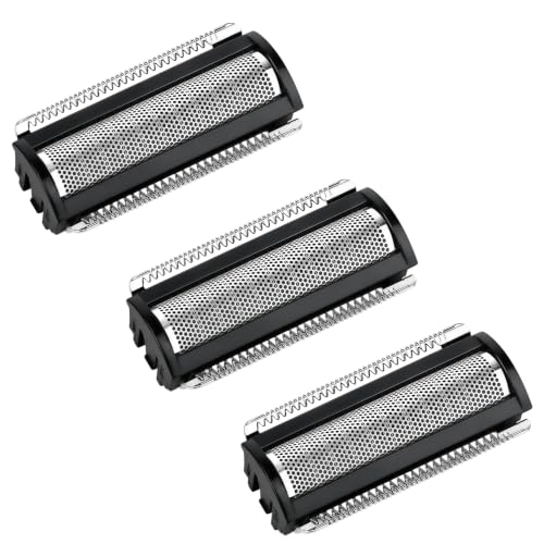 3Pcs Shaver Replacement Foil Blade Compatible with MANSCAPED Lawn Mower 5.0 - color: Black 3 Pcs