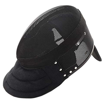 LEONARK Armoury Hema Helmet- Fencing Coach Mask - CE 350N Certified National Grade Masque - Fencing Protective Gear with Storage Bag - color: FIxed, size: X-Small