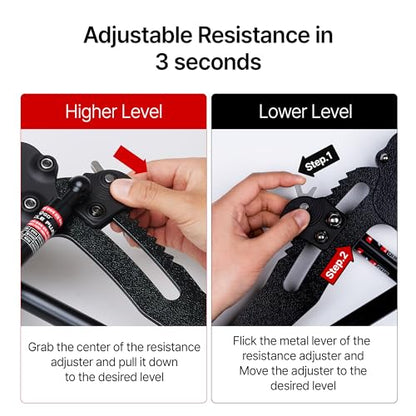 (New) GD Muscle Pump Chest Expander Upper Body Strengthener, Chest Workout for Men, Workout Equipment Shoulder Muscle Training Fitness Equipment, Arm Exerciser