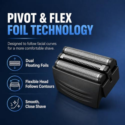 Shave Foil & Cutters Head Compatible with Remington F4900 F5800 F7800 Blade - color: 1 Pcs Black