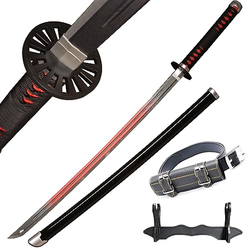 SV Anime Demon Sword Katana 41 Inch Decorative Collectible Gift Cosplay Sword,Various Styles Available - size: 41 in-Tanjirou New