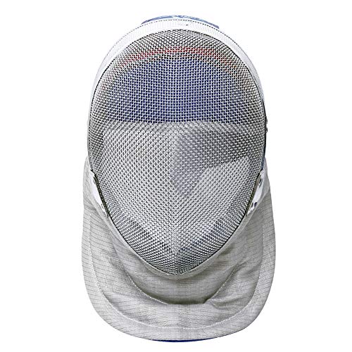 LEONARK Fencing Saber Mask Armoury Hema Fencing Helmet CE 350N Certified National Grade Masque - color: Grey_Fixed, size: X-Small