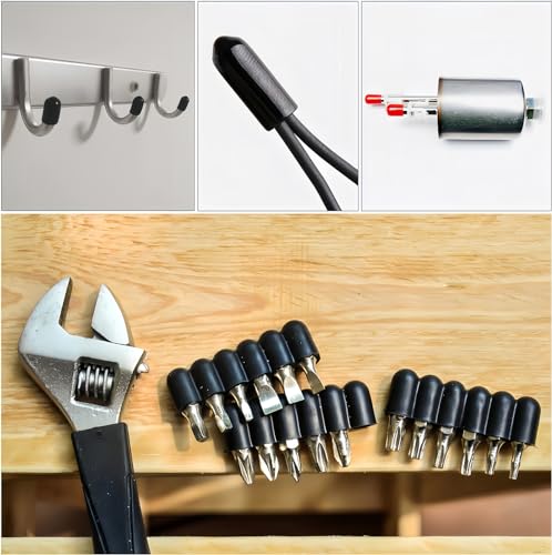 20pcs Rubber End Caps 5mm ID Vinyl Round End Cap Cover Screw Thread Protector Vinyl Bolt Screw Cover Caps Rubber Screw Caps Rubber Bolt Covers Caps - size: 5mm 20pcs