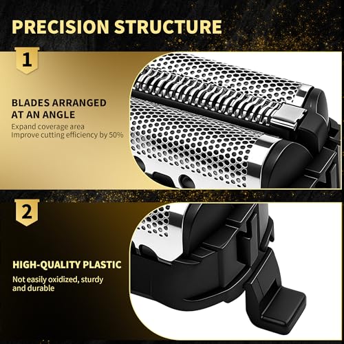 ES9013 Replacement Blades Fits for Panasonic ARC3 Electric Razor 2PCS - size: 1 Count (Pack of 2)