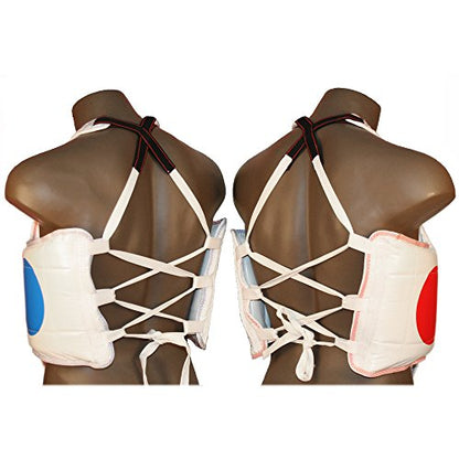 Pine Tree Sang Moo Sa Martial Arts, Taekwondo, Reversible Chest Guard Dot - size: 1 - Child Large