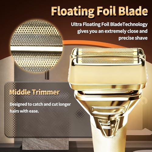 Double Replacement Foil for BaBylissPRO FXONE BlackFX Foil Stick Shaver - color: Gold